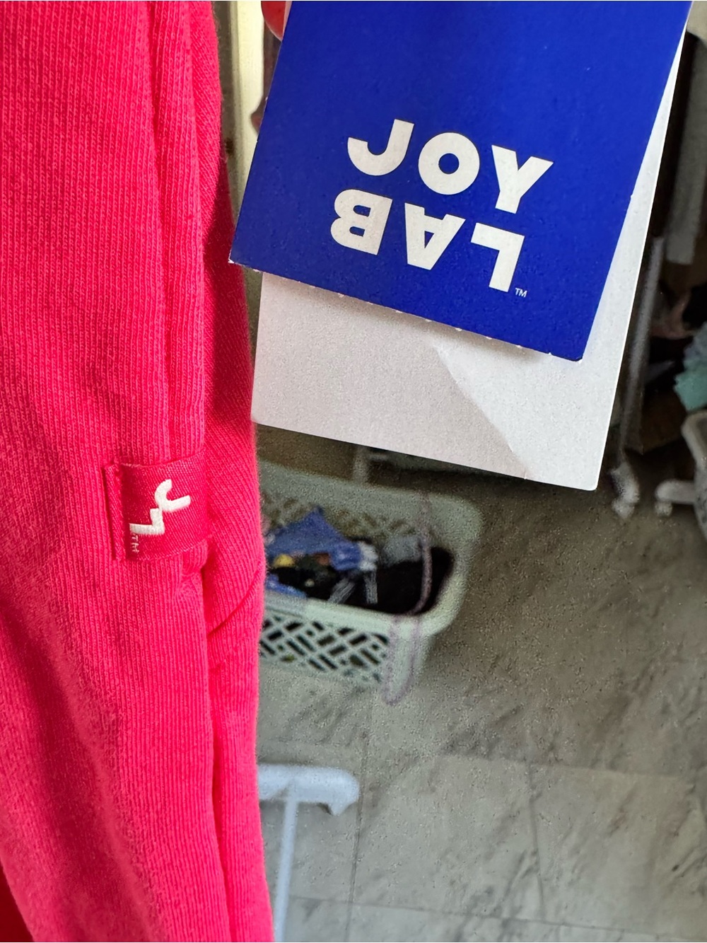 JoyLab Hot Pink Ribbed Lounge Pants - Picture 2 of 7